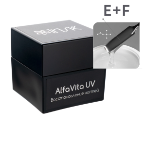 IRISK, Средство для ногтей UV Восстановливающее с вит Е и F Alfa Vita 10мл, С100-100-01