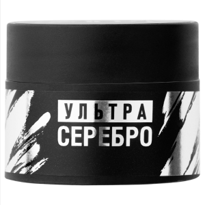 IRISK, Краска гелевая с липким слоем Ультрасеребро, 8мл, М153-09-13